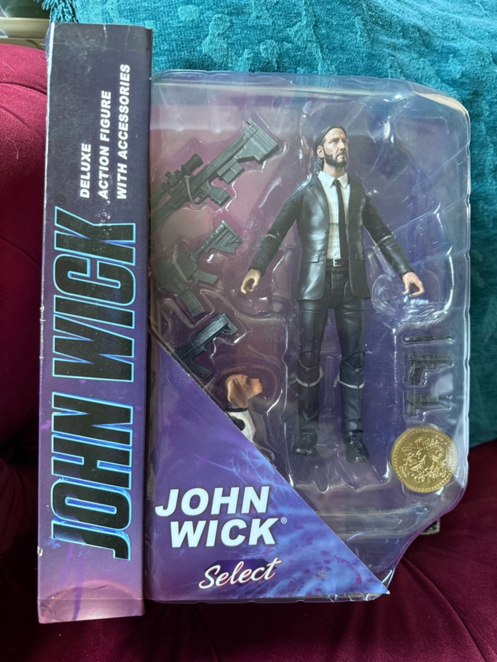 John Wick - Diamond Select Toys John Wick with Dog Action Figure - 8”